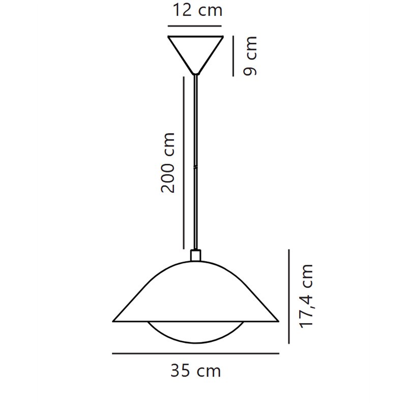 Nordlux Freya 35 lampe a suspension
