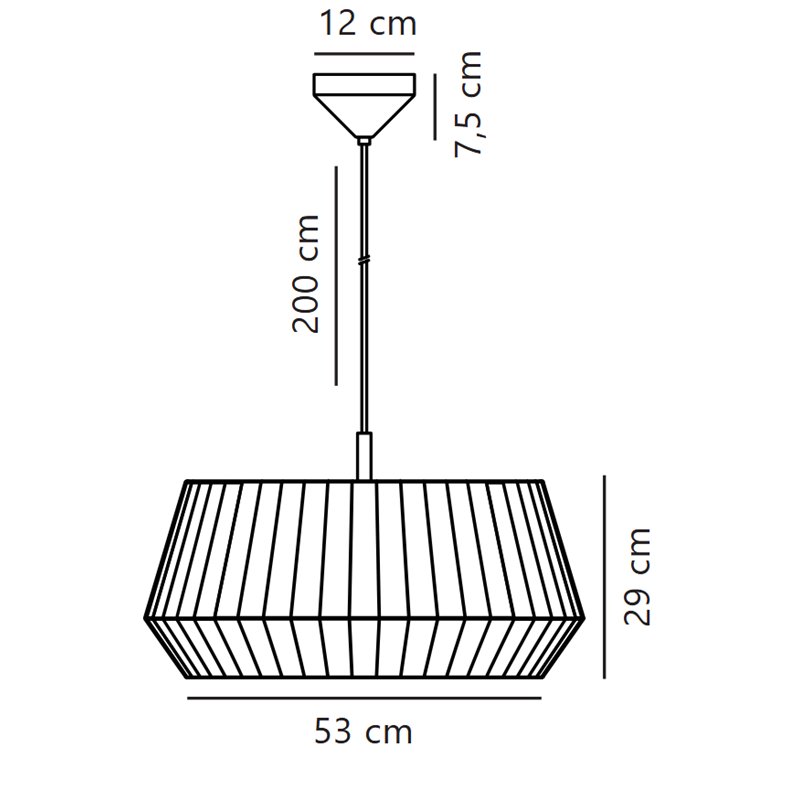 Nordlux Dicte 53 lampe a suspension