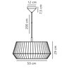 Nordlux Dicte 53 lampe a suspension