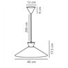 Nordlux Dial 45 lampe a suspension