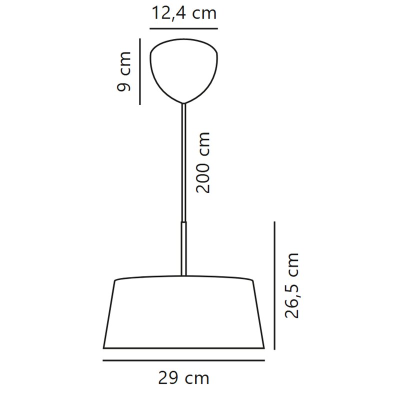 Nordlux Clasi 30 lampe a suspension