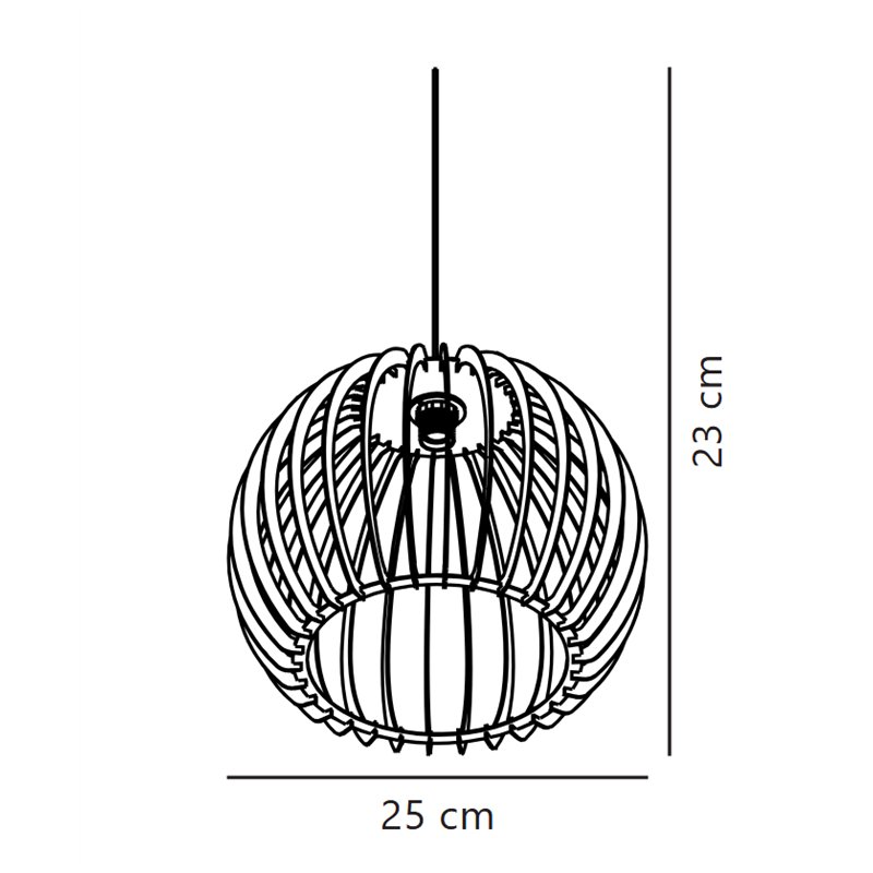 Nordlux Chino 25 lampe a suspension