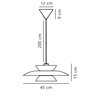 Nordlux Carmen 45 lampe a suspension