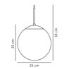 Nordlux Cafe 25 lampe a suspension