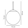 Nordlux Cafe 15 lampe a suspension