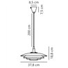 Nordlux Bretagne 38 lampe a suspension