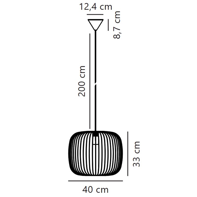 Nordlux BERONI 40 lampe a suspension