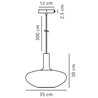 Nordlux Alton 35 lampe a suspension