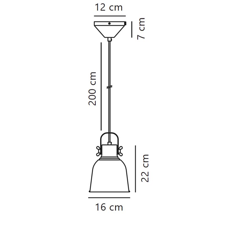 Nordlux Adrian 16 lampe a suspension