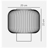 Nordlux Milford 20 lampe de table