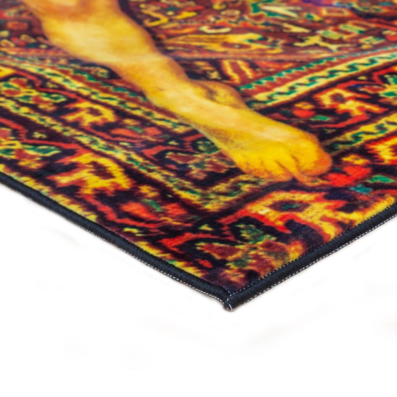 SELETTI Toiletpaper Rug  - Lady on carpet