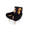 SELETTI Toiletpaper Fauteuil - Rouge à Lèvres