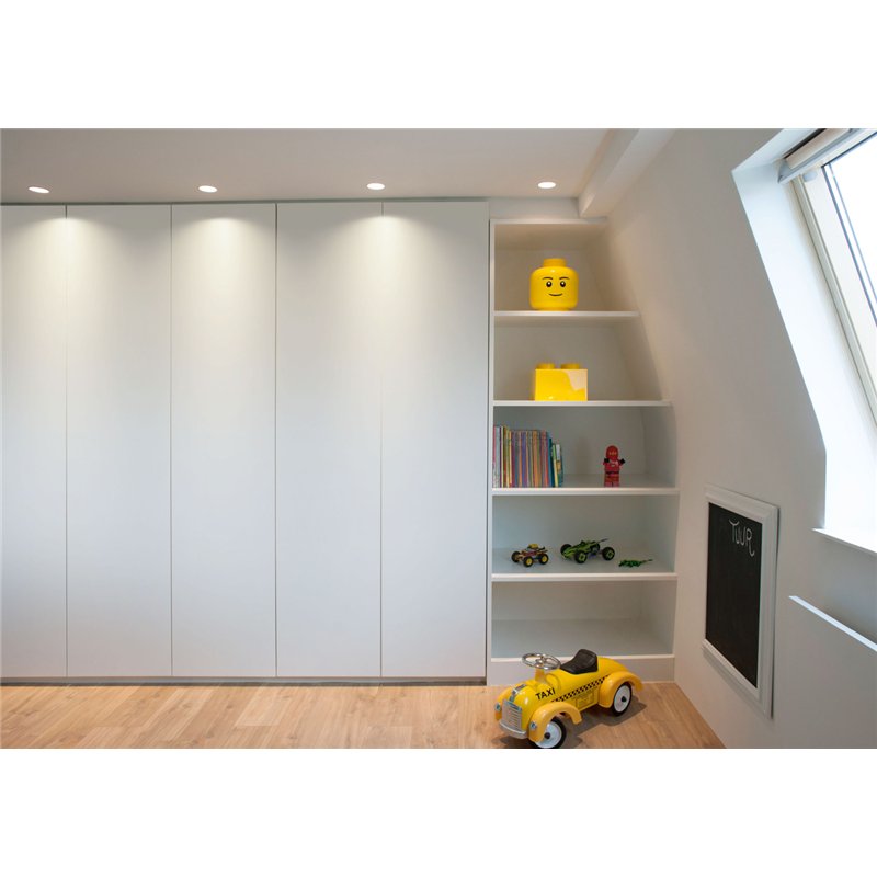 Wever & Ducré Deep Asym Adjust Ceiling Rec 1.0 Led spot encastré