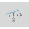 Wever & Ducré SQUBE on track 1.0 LED phase-cut dim