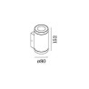 Wever & Ducré TUBE WALL 2.0 LED phase-cut dim