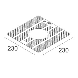 Delta Light PLASTERKIT 170