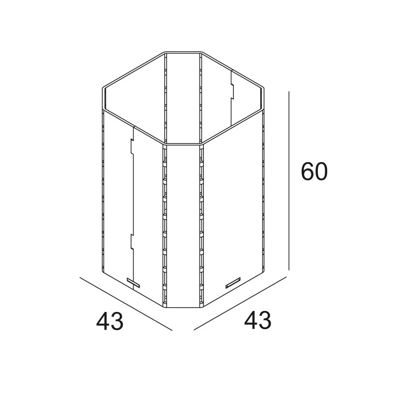 Delta Light CONCRETE BOX TR 154