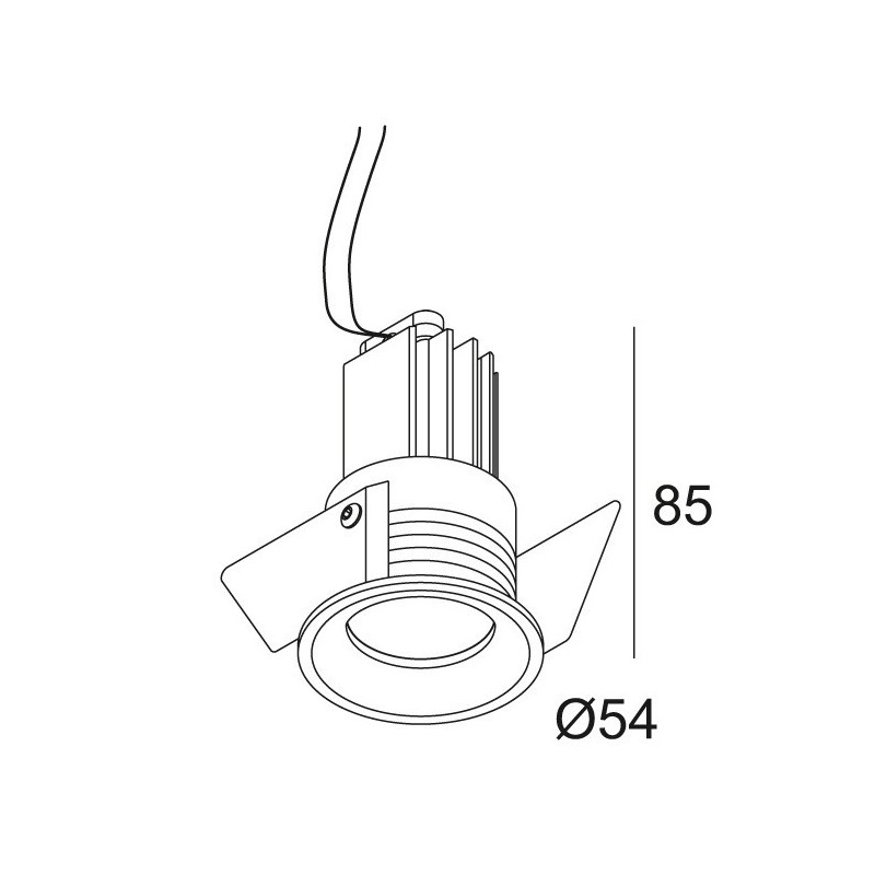 Delta Light MICRO REO X Einbaustrahler