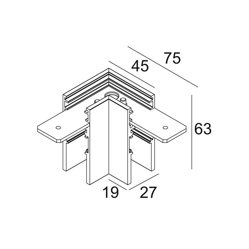 Delta Light Slm26H - Corner Set 90°