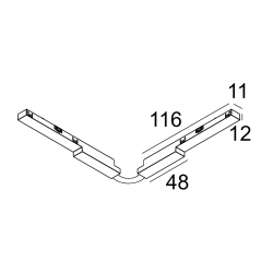 Delta Light Spl14 - Connector 48V - 0-180°