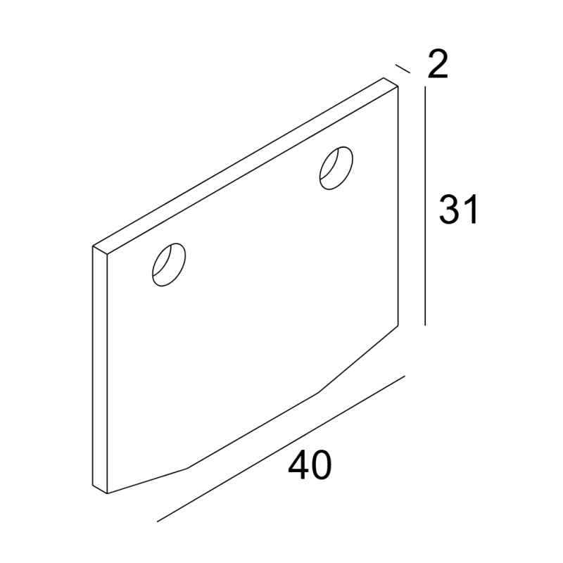 Delta Light Spl14 - End Cap