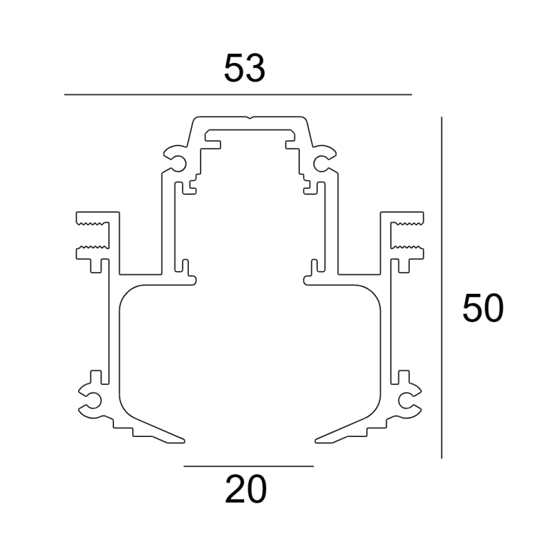 Delta Light Spm20 - Profile 1M