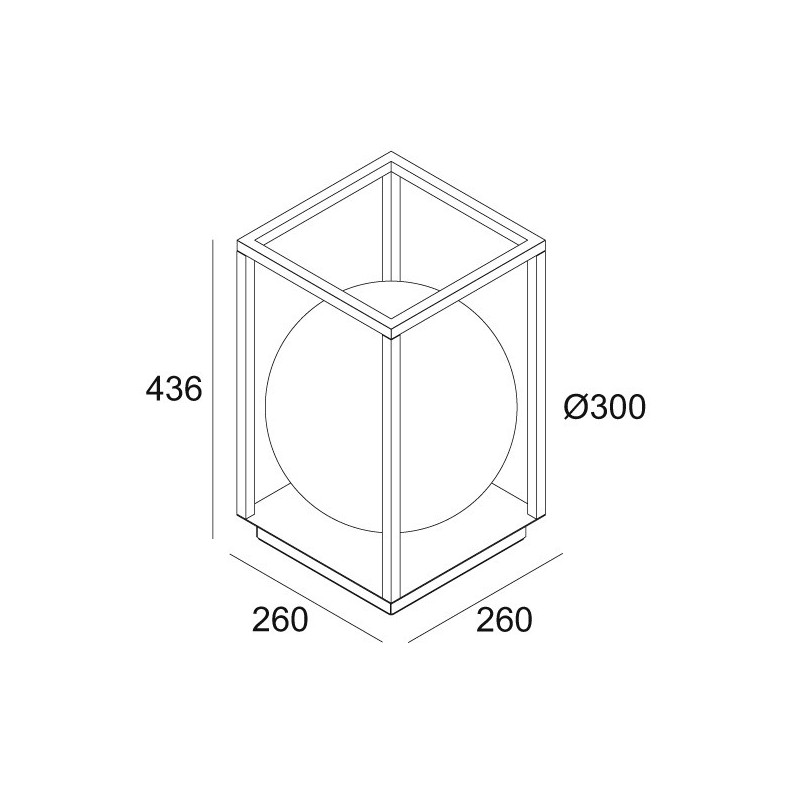 Delta Light OONO F PORTABLE Wandlampe