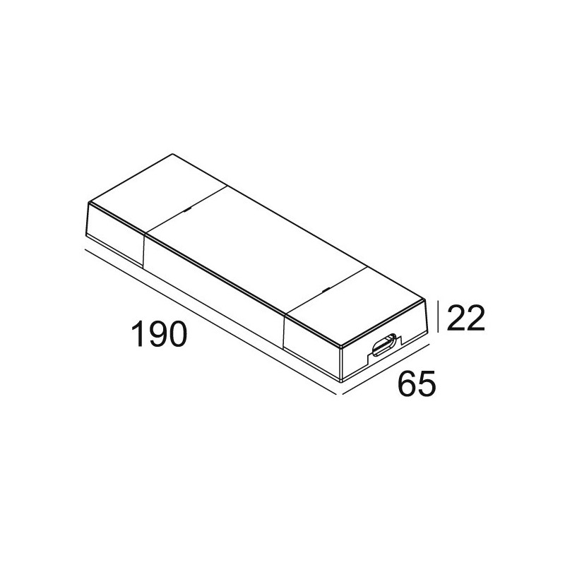 Delta Light LED POWER SUPPLY 24V-DC / 120W DIM1