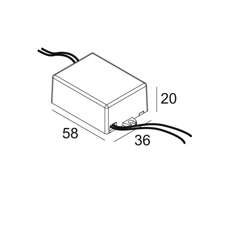 Delta Light LED POWER SUPPLY 500mA / 10W DIM8