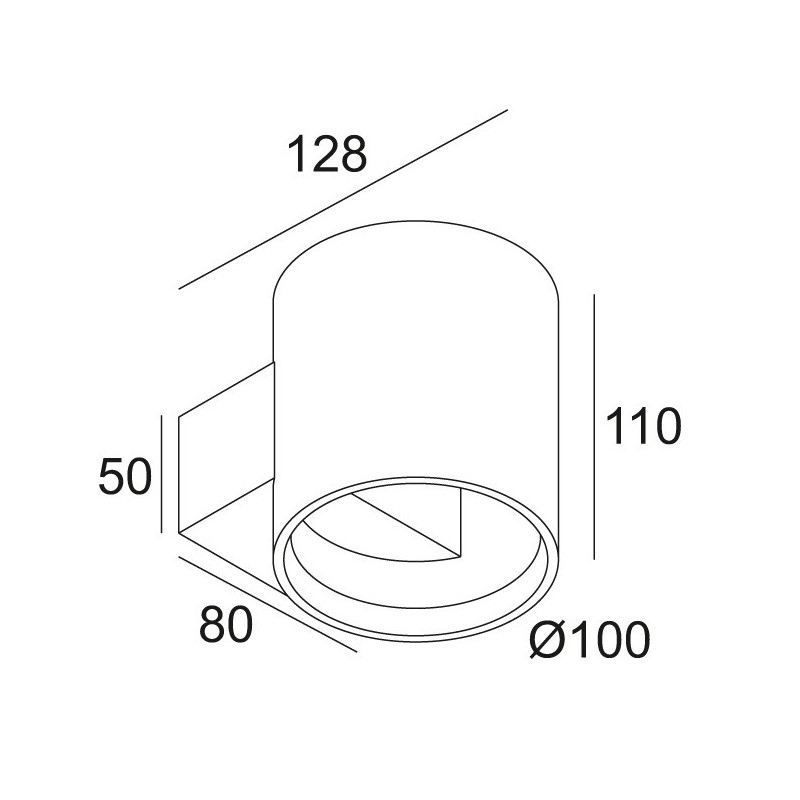 Delta Light ORBIT T LED Applique