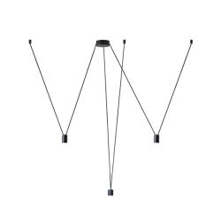 Wever & Ducré Suspension Set | E27 | 6.0 m | for 3 WIRO Decenter 3.0
