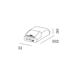 Wever & Ducré Driver 500mA 10W 10-20V 1-10V Dim