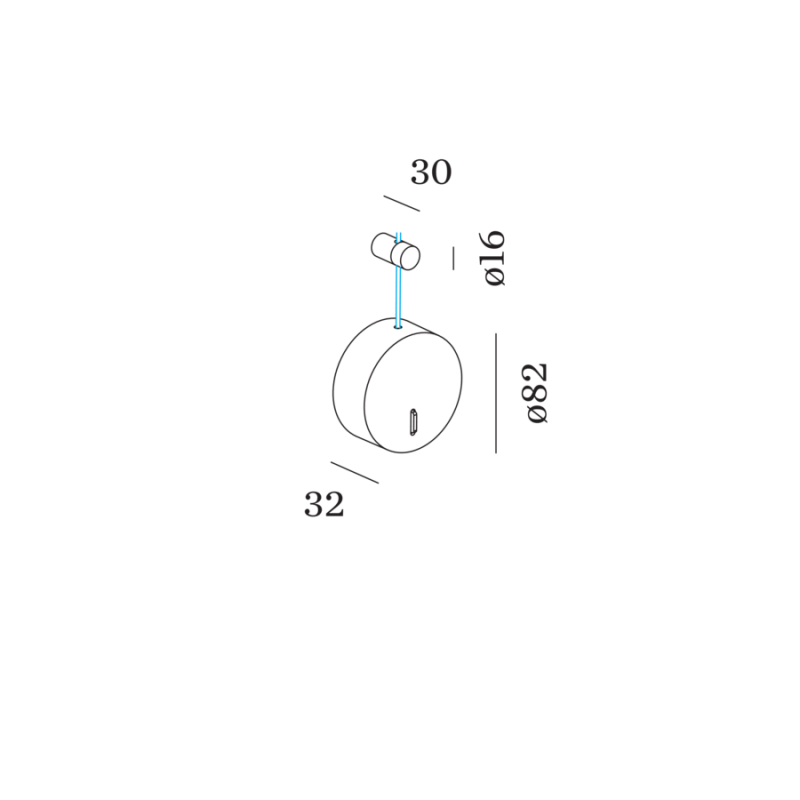 Wever & Ducré Wall Base For 1 Luminaire
