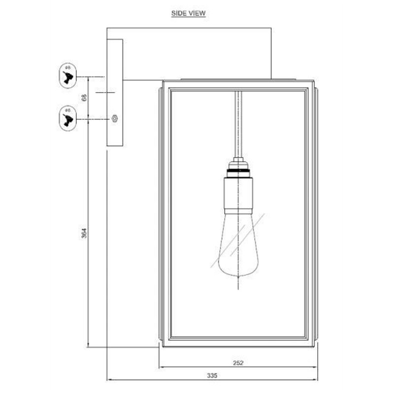 Tekna C ILFORD WALL-C Wandlampe
