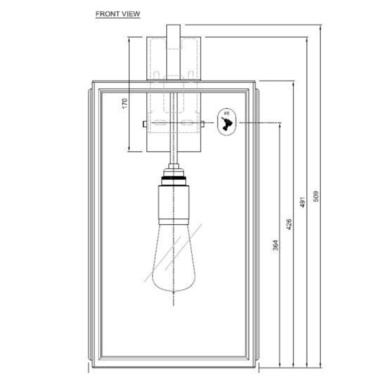 Tekna C ILFORD WALL-C Wandlampe
