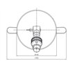 Tekna NAUTIC Lilley Recessed Spot Plafonnier