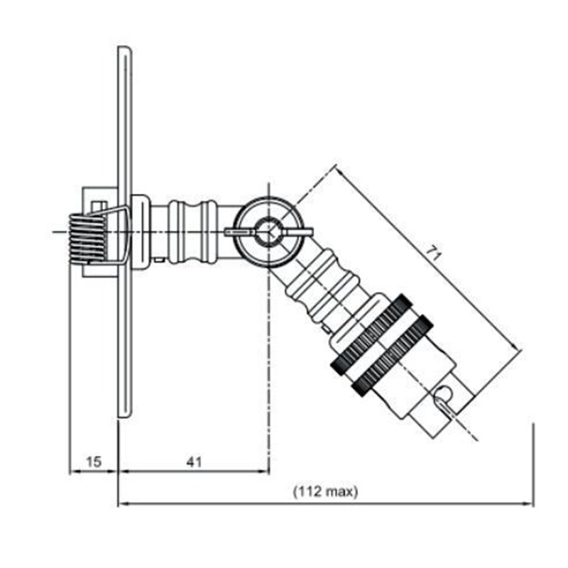 Tekna NAUTIC Lilley Recessed Spot Plafonnier