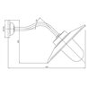 Tekna NAUTIC QUAY LIGHT 45° Applique