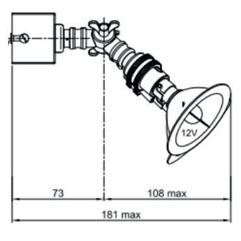 Tekna C LILLEY SPOT ON RAIL 3 - LED (600MM) Deckenlampe