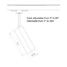 Tekna FLATSPOT 6 - GU10 LED Éclairage sur rail