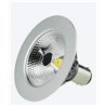 Tekna Ar70 B15D 8-10V 7W 2700K 400Lm 40° With Dimmable Driver On