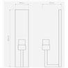Astro Riva 350 Wandlampe