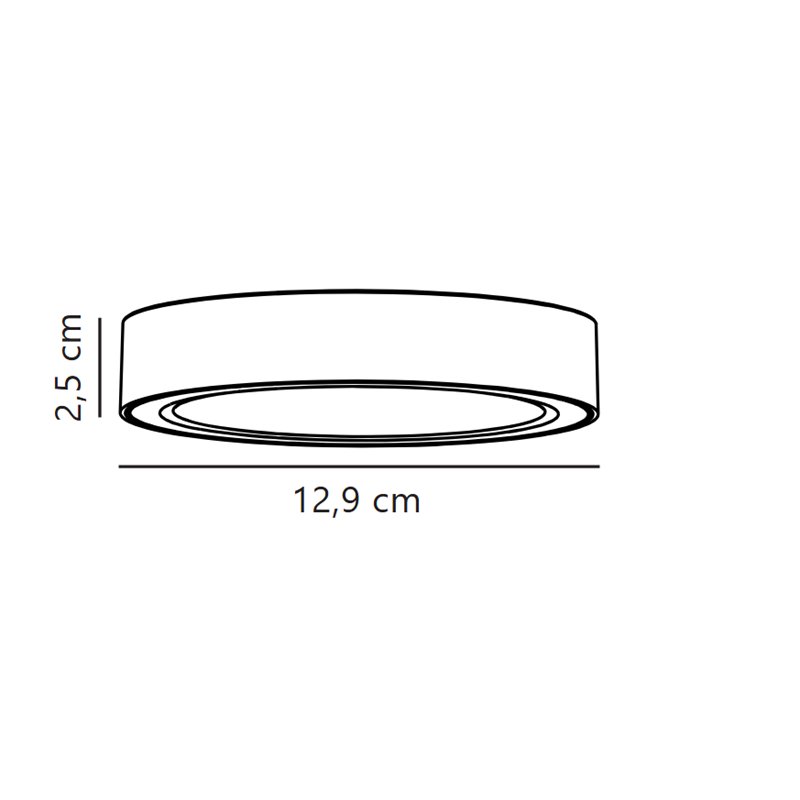 Nordlux Sóller 12 [IP44] 3-step-Dim spot encastré