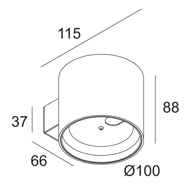 Delta Light ORBIT LED DIM8 Applique