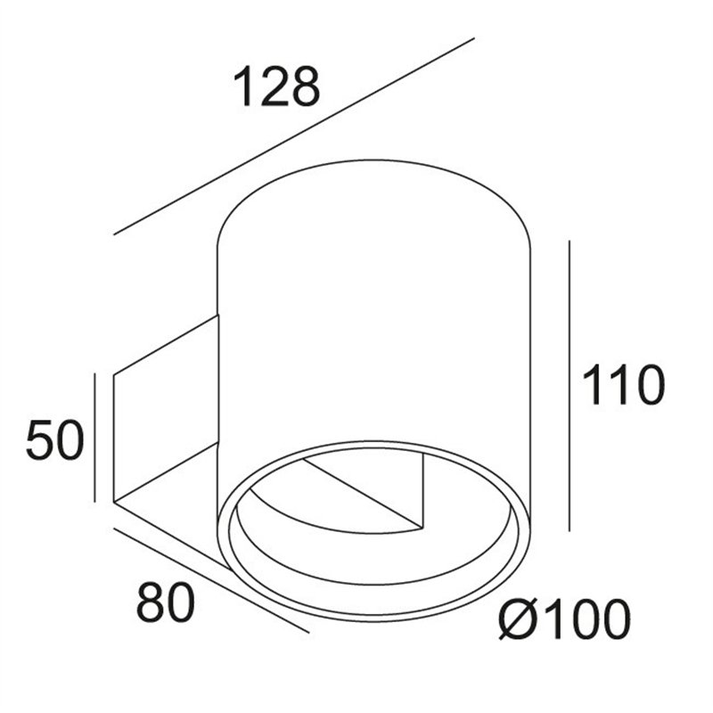Delta Light ORBIT T LED Applique