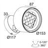 Delta Light FRAX M WALLWASH Lampe de sol / Applique