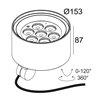 Delta Light FRAX MB POLE SUPERSPOT Wandlampe