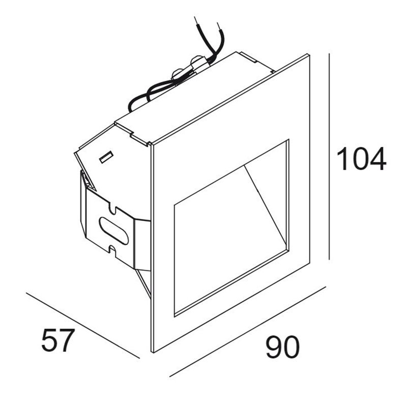 Delta Light Heli X Screen applique