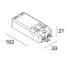 Delta Light LED POWER SUPPLY 350mA-DC / 10W DIM8