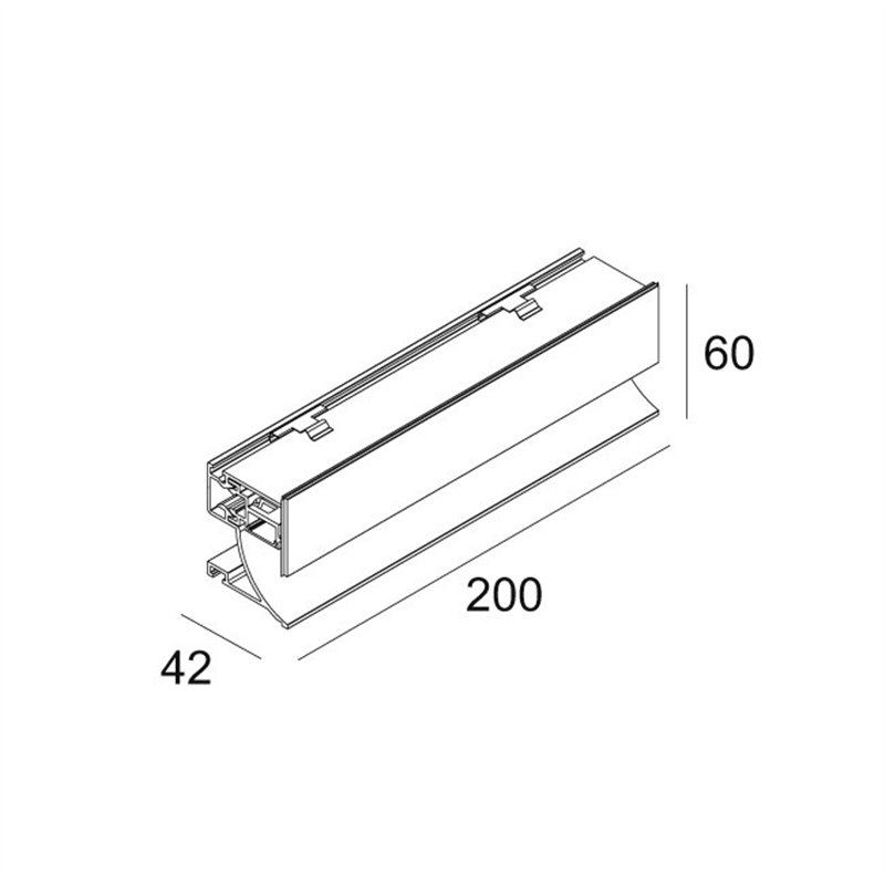 Delta Light INLET TRIMLESS L20 Applique